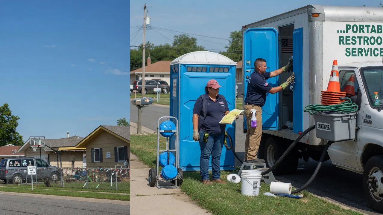 Portable Toilet Rental in Worthington, OH near me